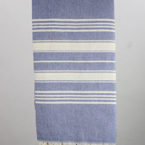 Hamam multistripe Blå - 100*180cm