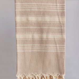 Hamam multistripe beige - 100*180cm
